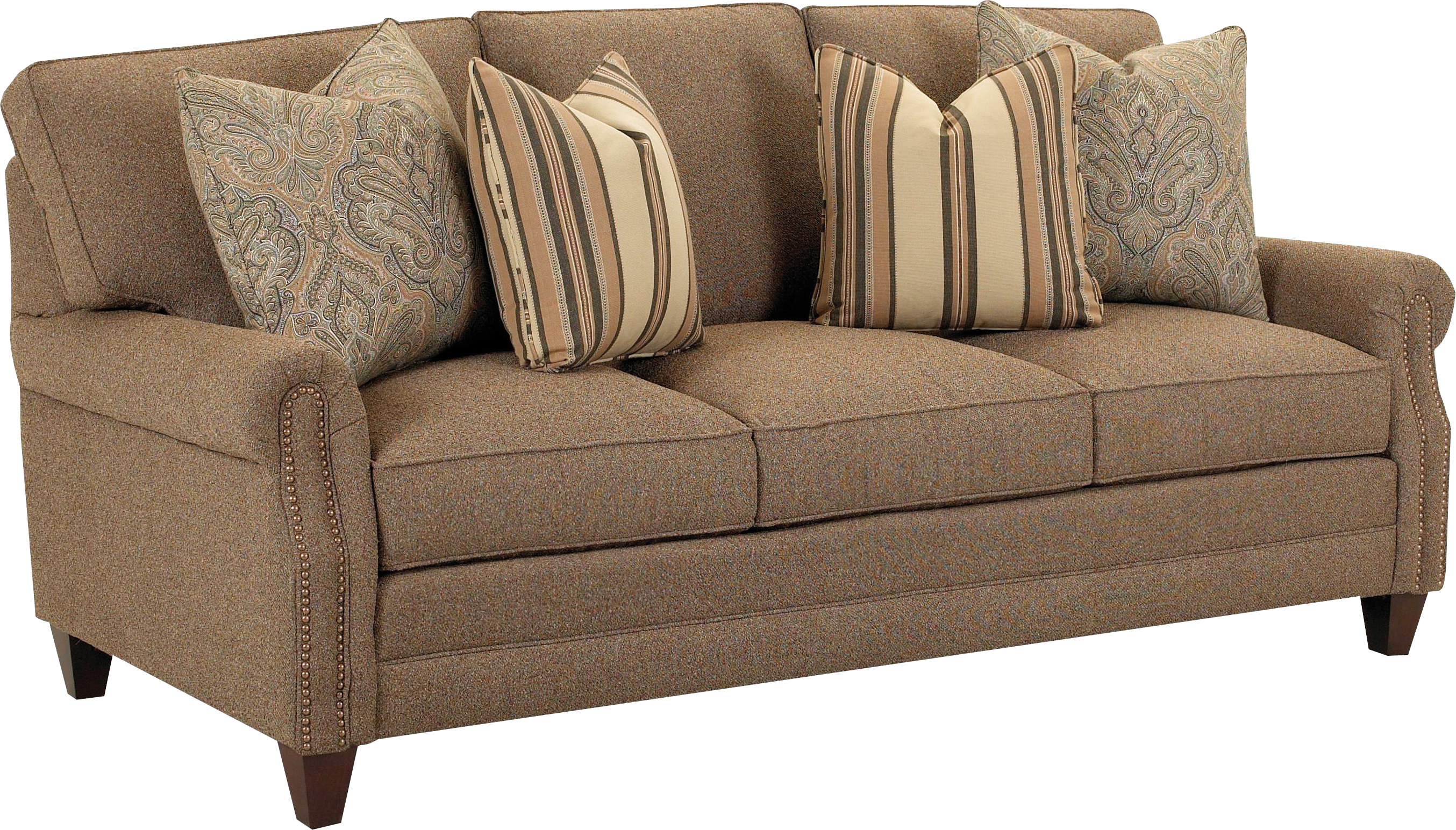 furniture with beige, pillow, sofa transparent #42404