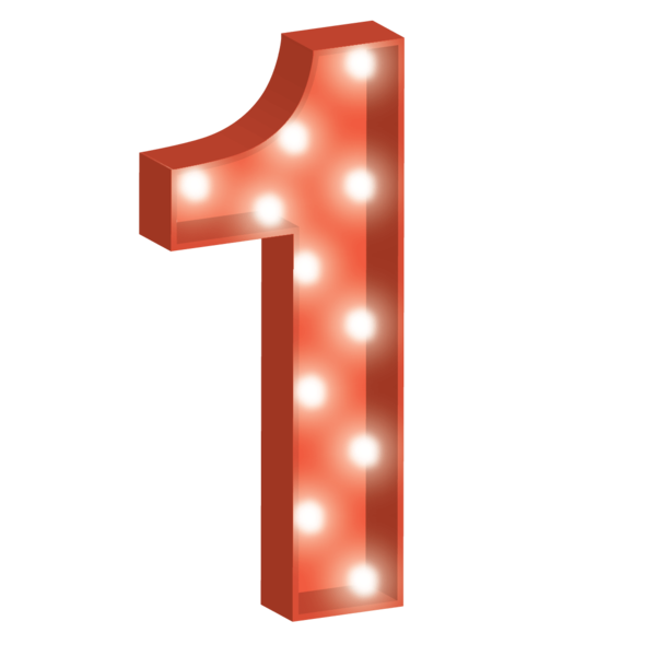 number 1 lights transparent png pictures icons and png 14139
