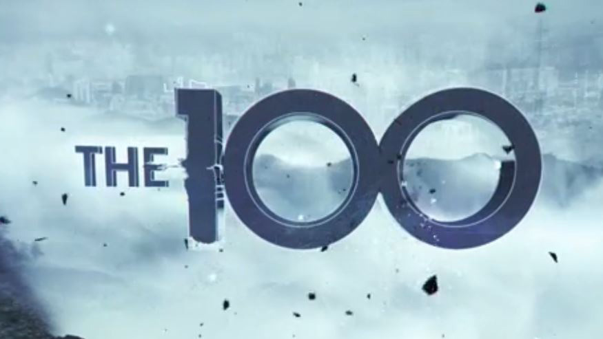 The 100 symbol logo on background #399