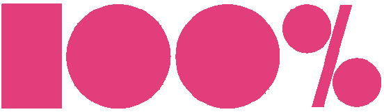 100% pink emblem png #416