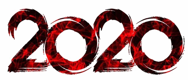 2020 black and red designed new year images #32390