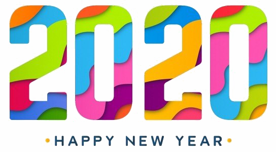2020 Happy new year Colorful image #32387