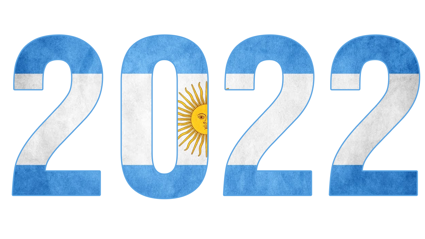 2022 year png with argentina flag #42084