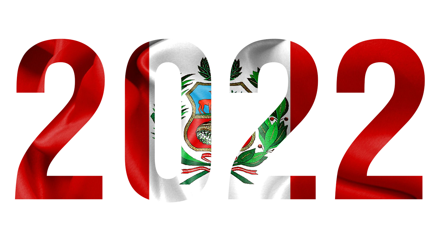 Peru flag on 2022 year png #42090