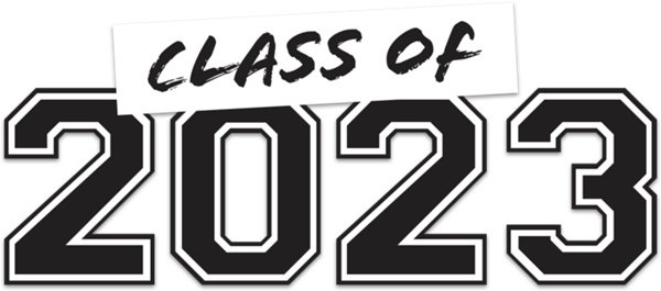 black class of 2023 transparent png #42227