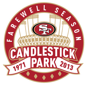 49ers candlestick park png logo #6829