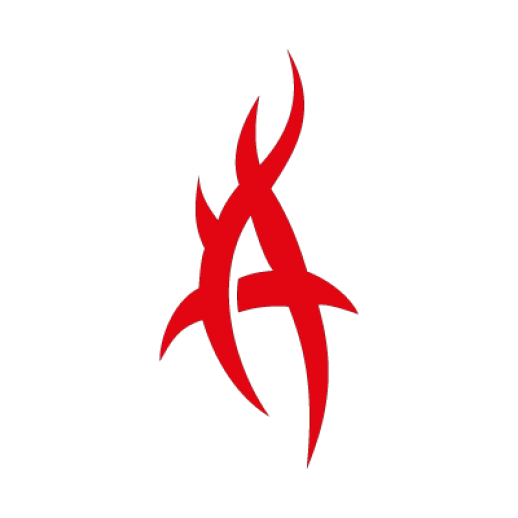 red a letter devil logo #89