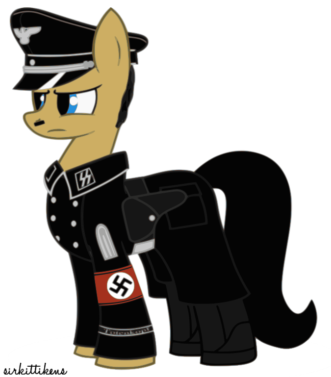 nazi pony adolf hitler sirkittikens deviantart #26683