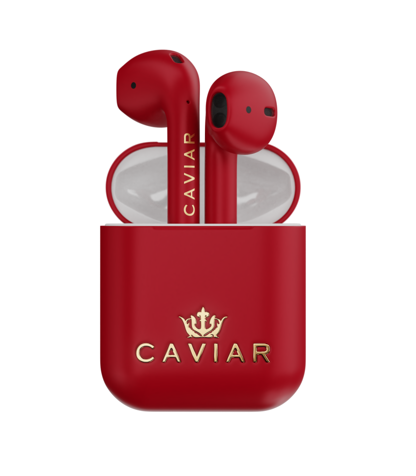 accessoires caviar airpods airpods red #32436