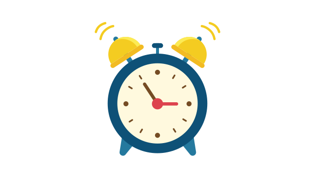 alarm clock vector blue png #24229