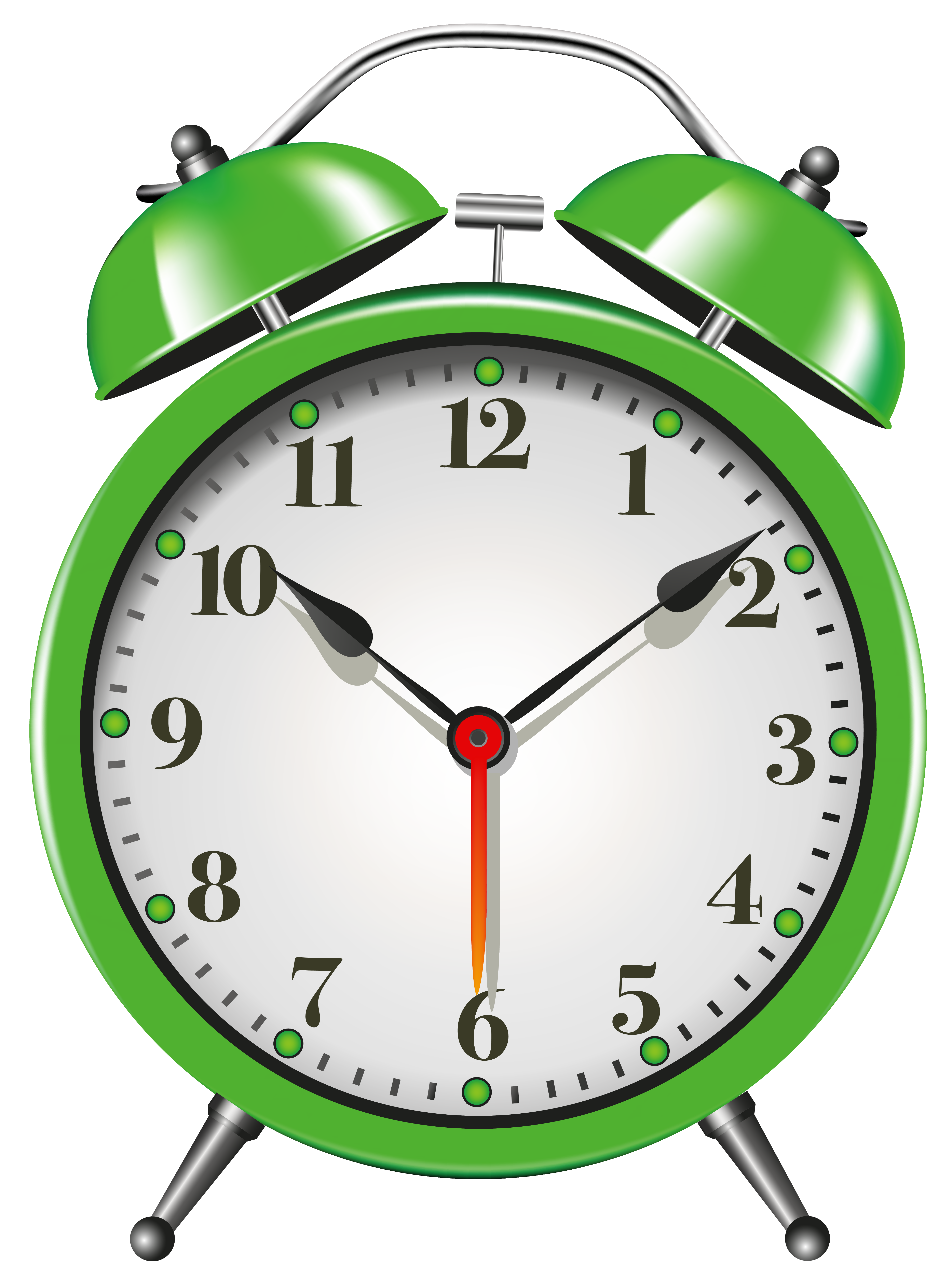 green alarm clock png clip art best web clipart #24224