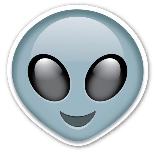 alien emoji png heart #22406