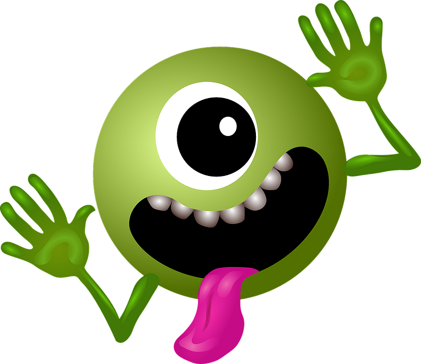 alien green smiley image pixabay #22398