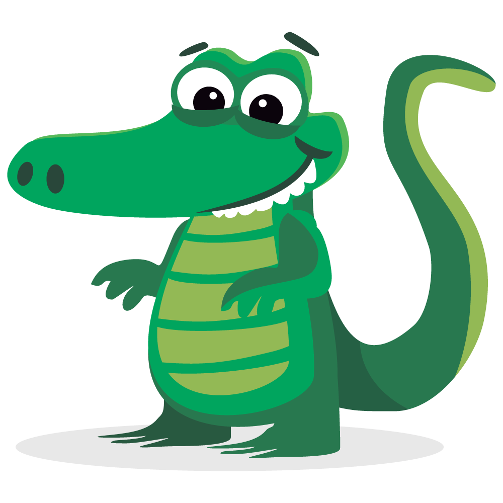 alligator, crocodile clipart sad pencil and color crocodile clipart sad #28871