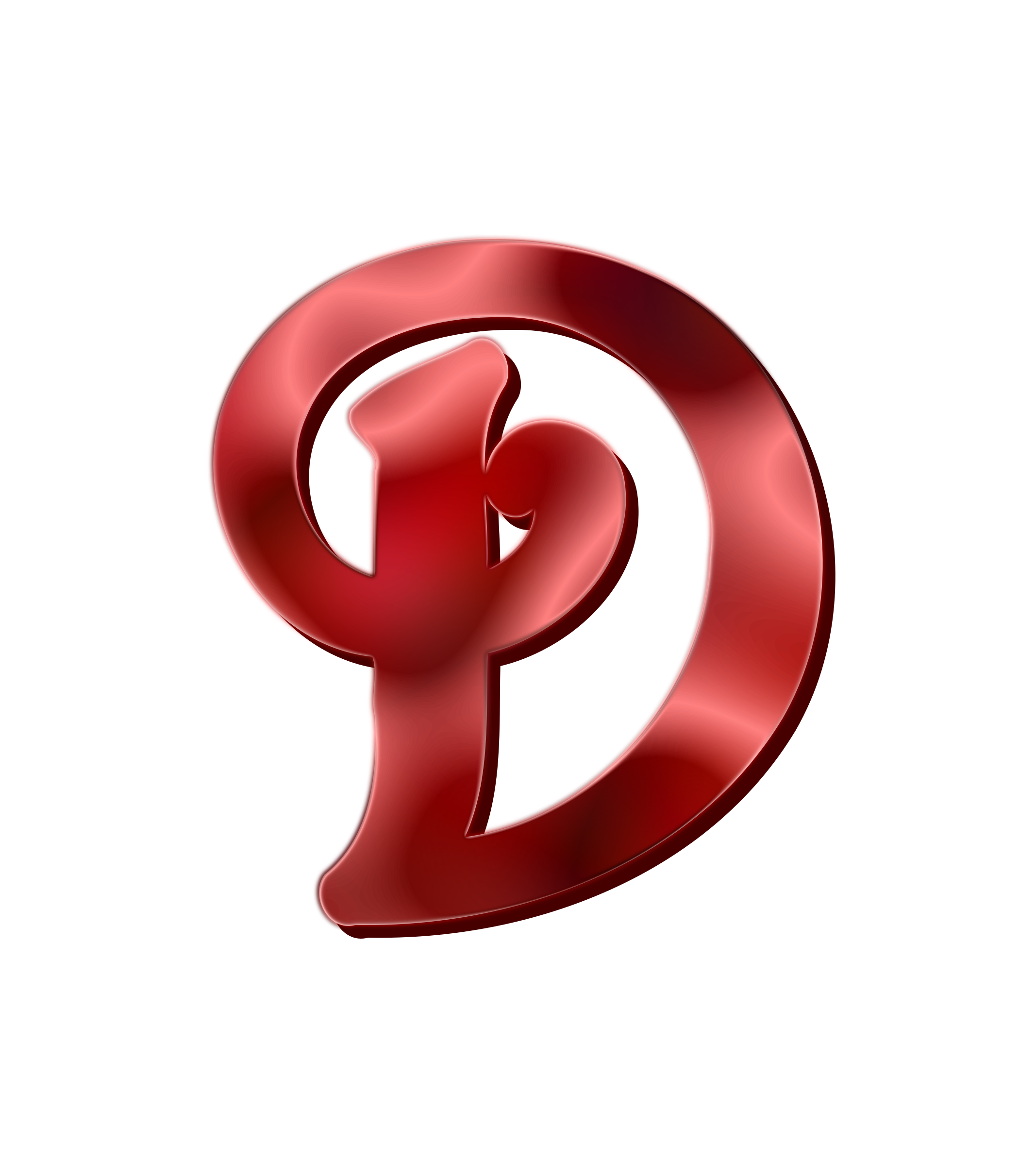 Alphabet 12, letter D logo png #1376