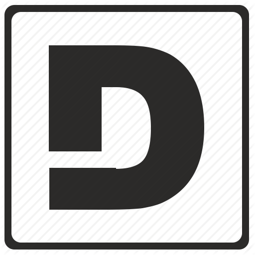 Alphabet, d, latin, letter logo png #1375