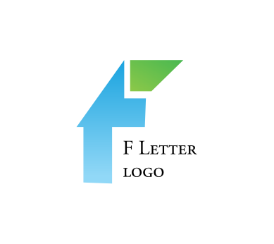 alphabet f cut letter logo png #1553