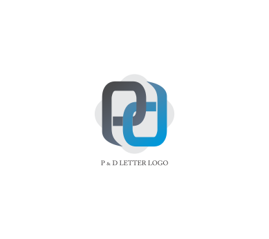 alphabet p d logo design png #1380