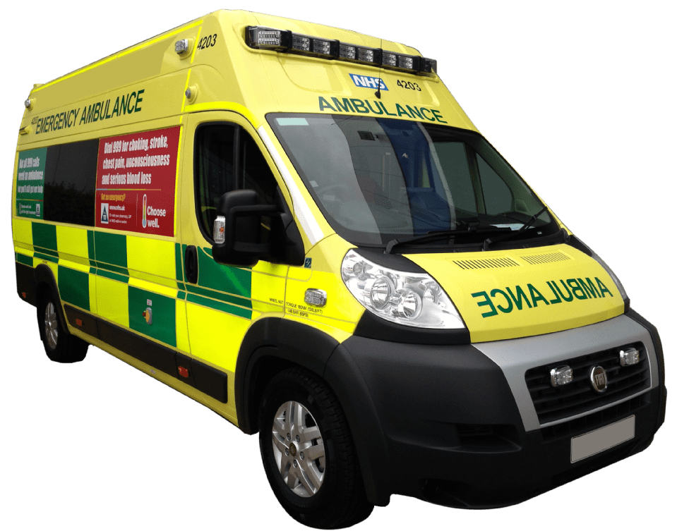 fiat emergency ambulance transparent background #35619