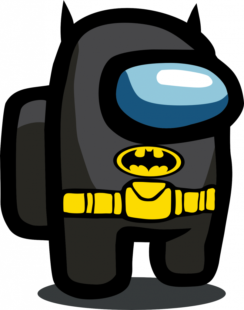 among us batman characters clipart png transparent #41790
