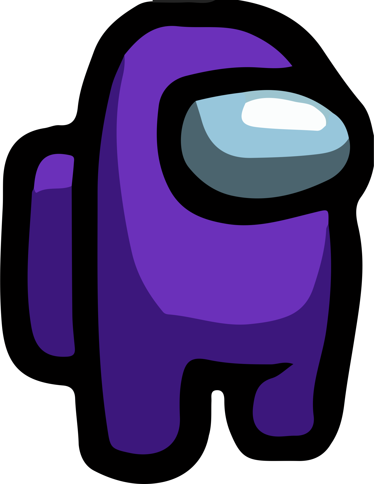 among us purple character png #41772