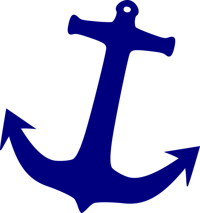 anchor nautical harbor vector graphic pixabay #21936