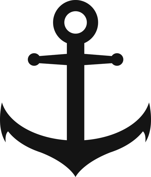 anchor sailors boat vector graphic pixabay #21982