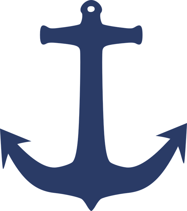 anchor sea yacht vector graphic pixabay #21937