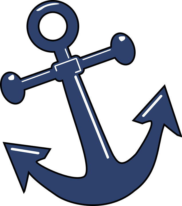 anchor shiny symbol vector graphic pixabay #21944