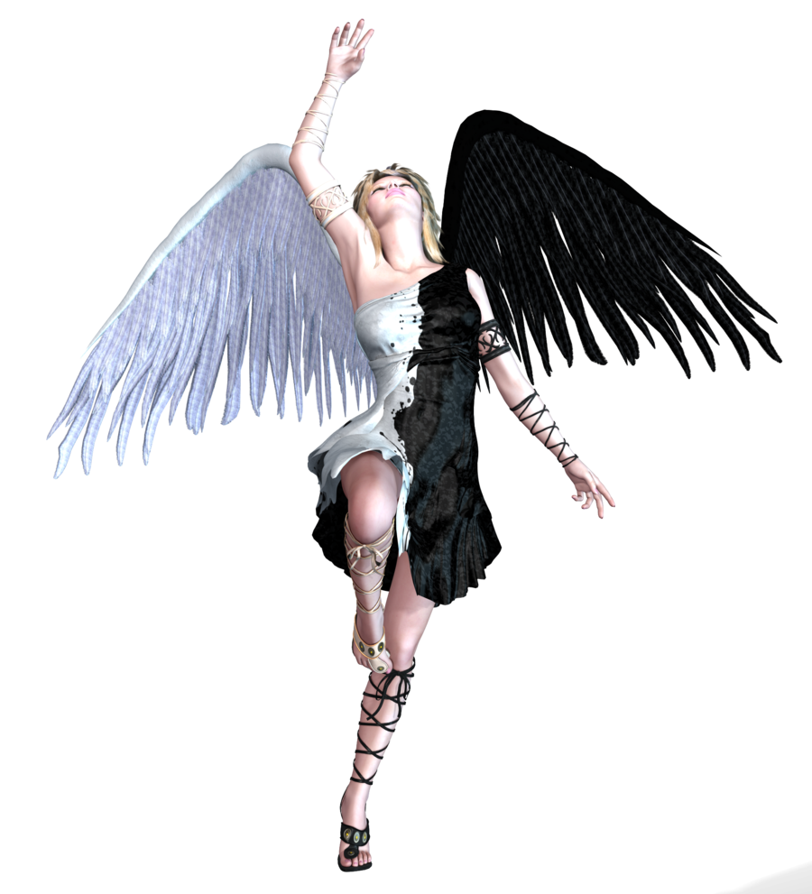 angel blk and white wings png variety deviantart #20555