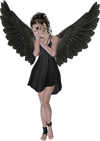 beautiful black angel gallery yopriceville high #20577