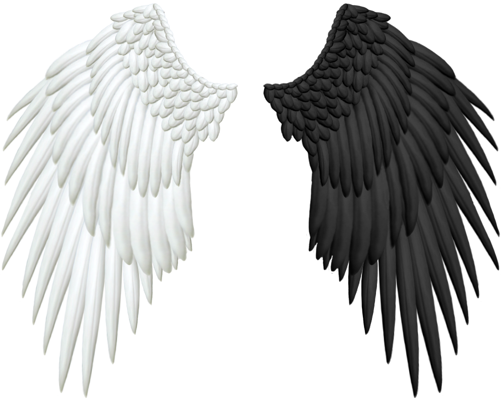 good and evil angel wings png thy darkest hour #10774