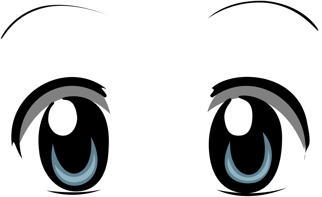 bright anime eyes hd transparent #7410