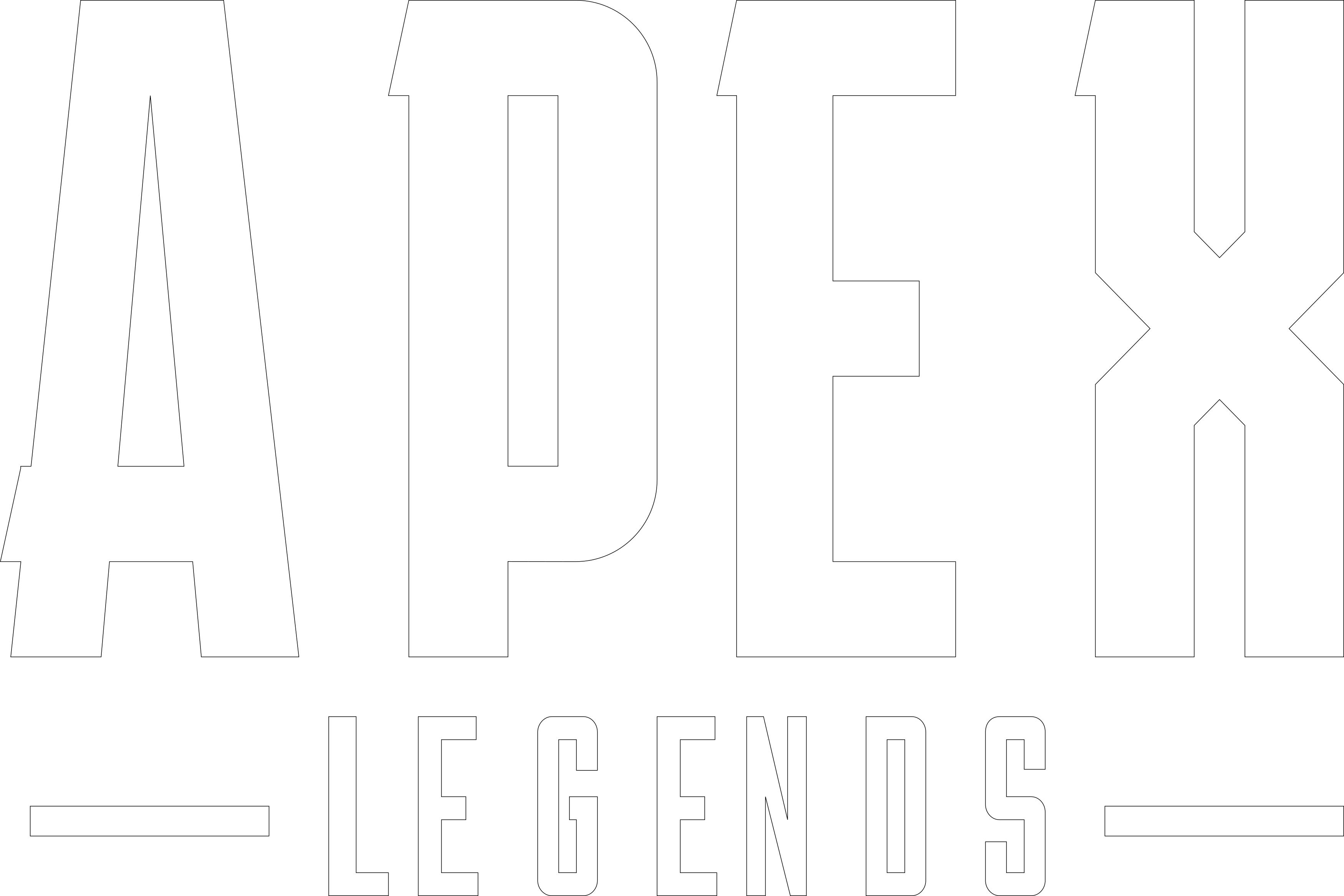 gaming apex legends white logo png #41860