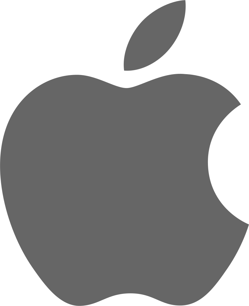 download apple logo grey png image #9728