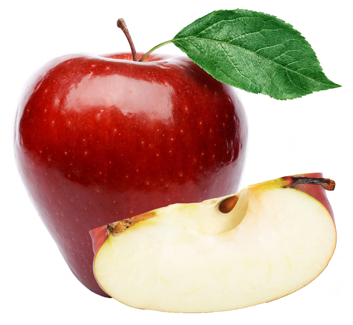 apple png with leaf #11745