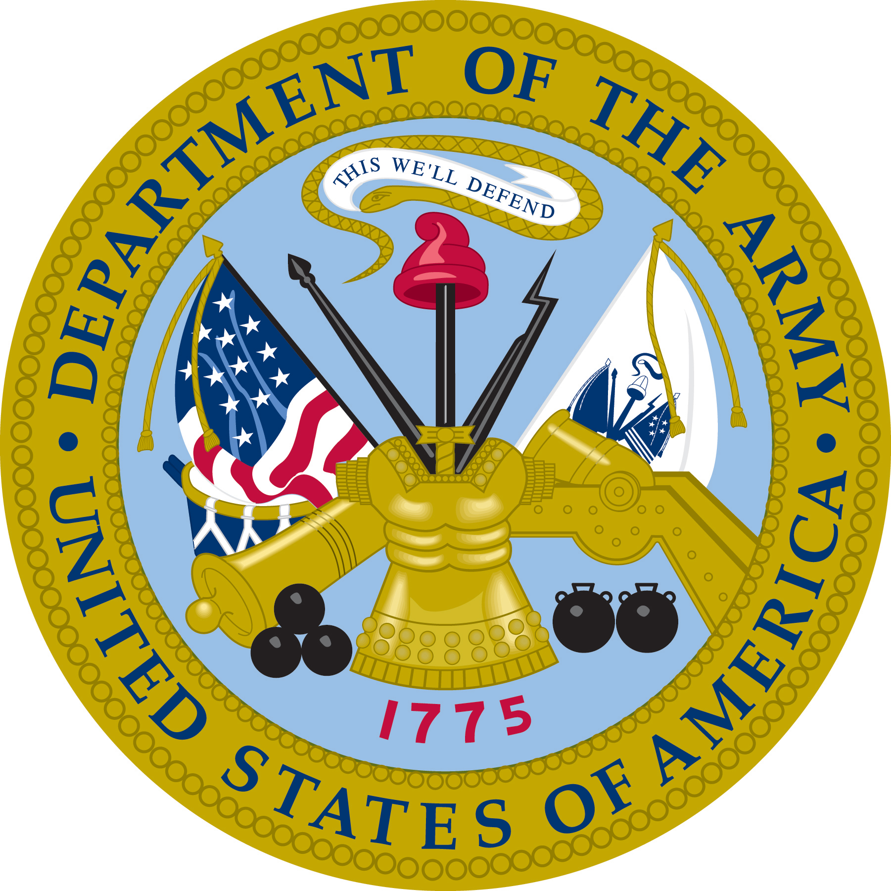 department of the army usa png logo #2847