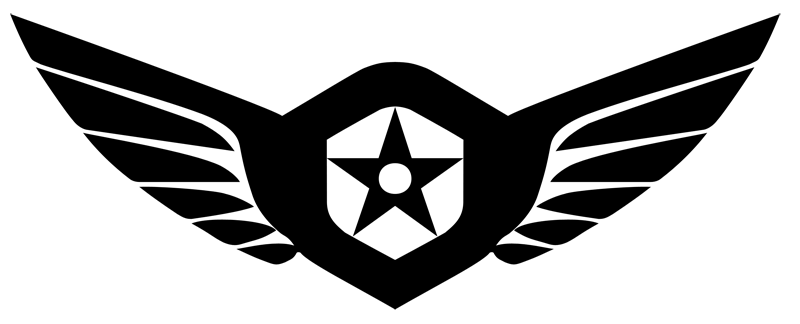 black and emblem army png logo vector