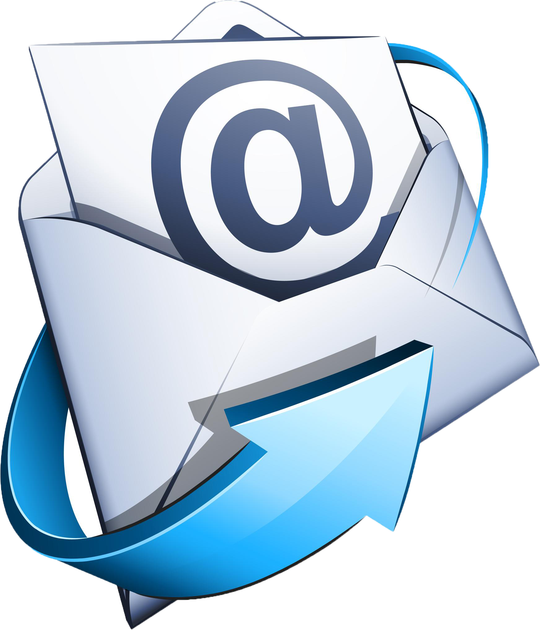 arrow with e mail logo png #1105