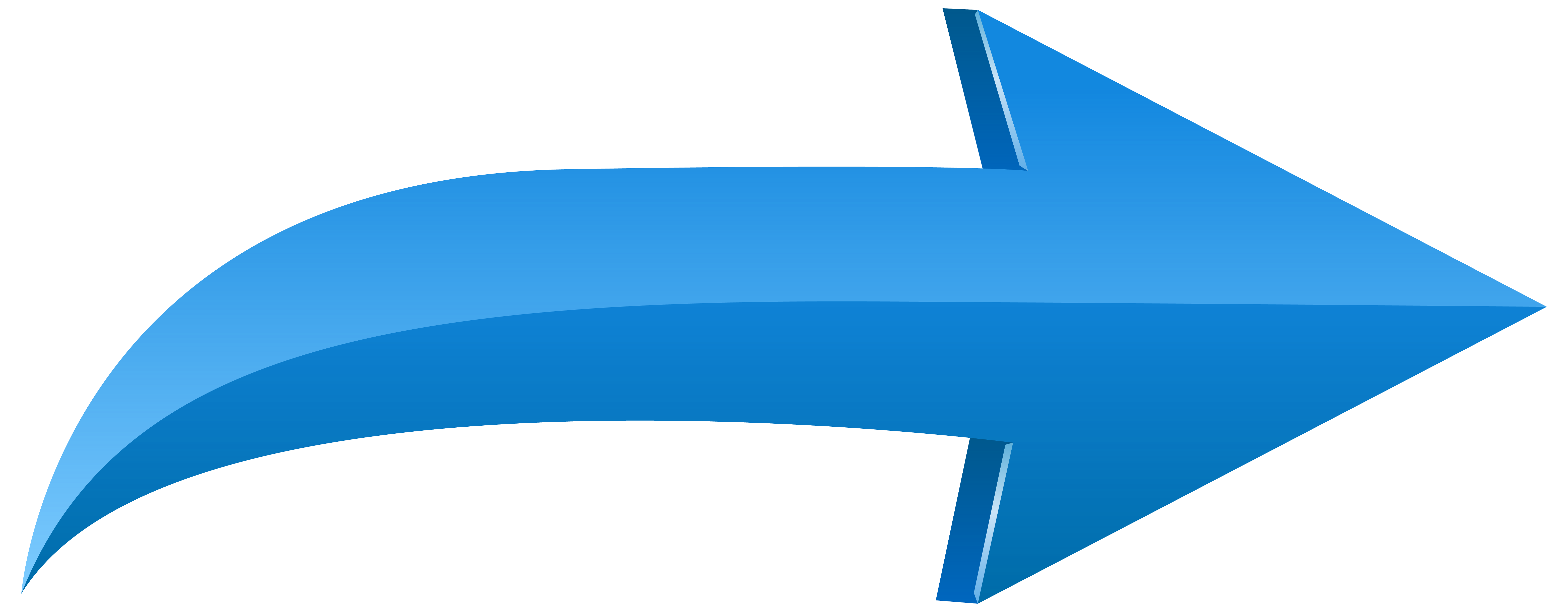 transparent right blue arrow png #37880