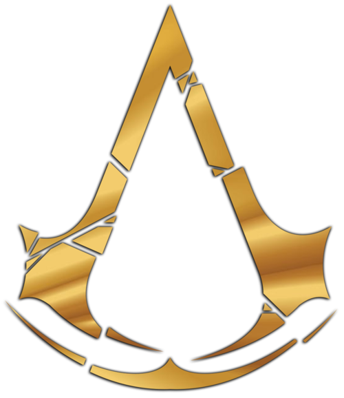 assassins creed logo, assassin creed golden logo uploaded aris #22694