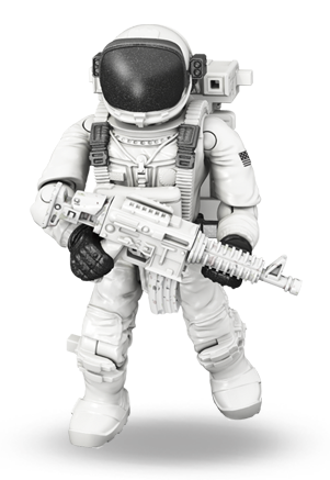 call duty astronaut mega construx #24515
