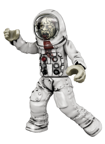 call duty zombie astronaut mega construx #24502