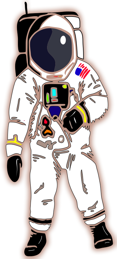 american astronaut transparent background #24490