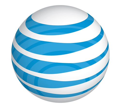 at&t, circle, logo symbol logo png #3344