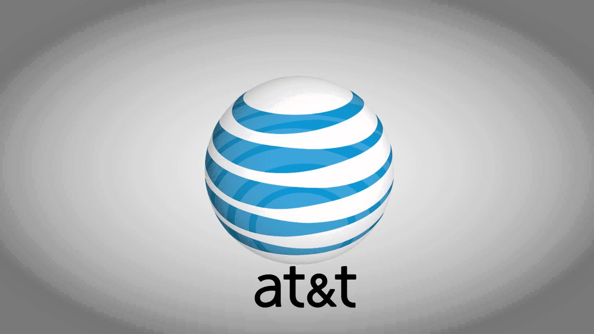 at&t png logo grey background #3355