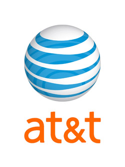 att logo orange png #3360