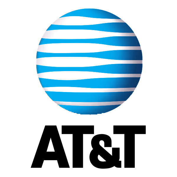 blue at&t png logo #3364