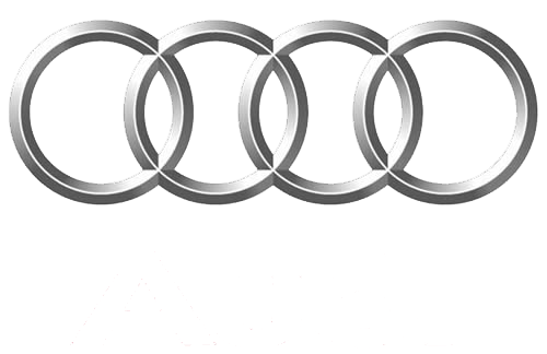 audi white text logo png #746