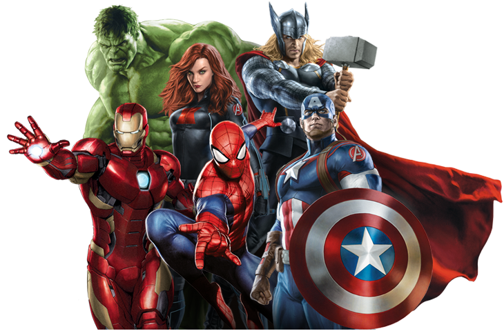 marvel avengers alliance clint barton thor captain #41003